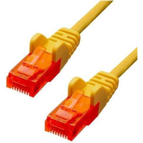 ProXtend U/UTP CAT6 PVC AWG 26 CCA Yellow 3M (U/UTP, CAT6, 3 m), Netzwerkkabel