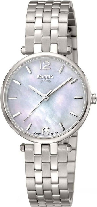Produktbild Boccia 3339-01 Damenuhr Titanium 30mm 5ATM (Analoguhr, 30 mm)