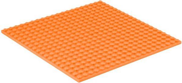 Immagine prodotto Q-Bricks Manopola della scheda dell'edificio arancione chiaro