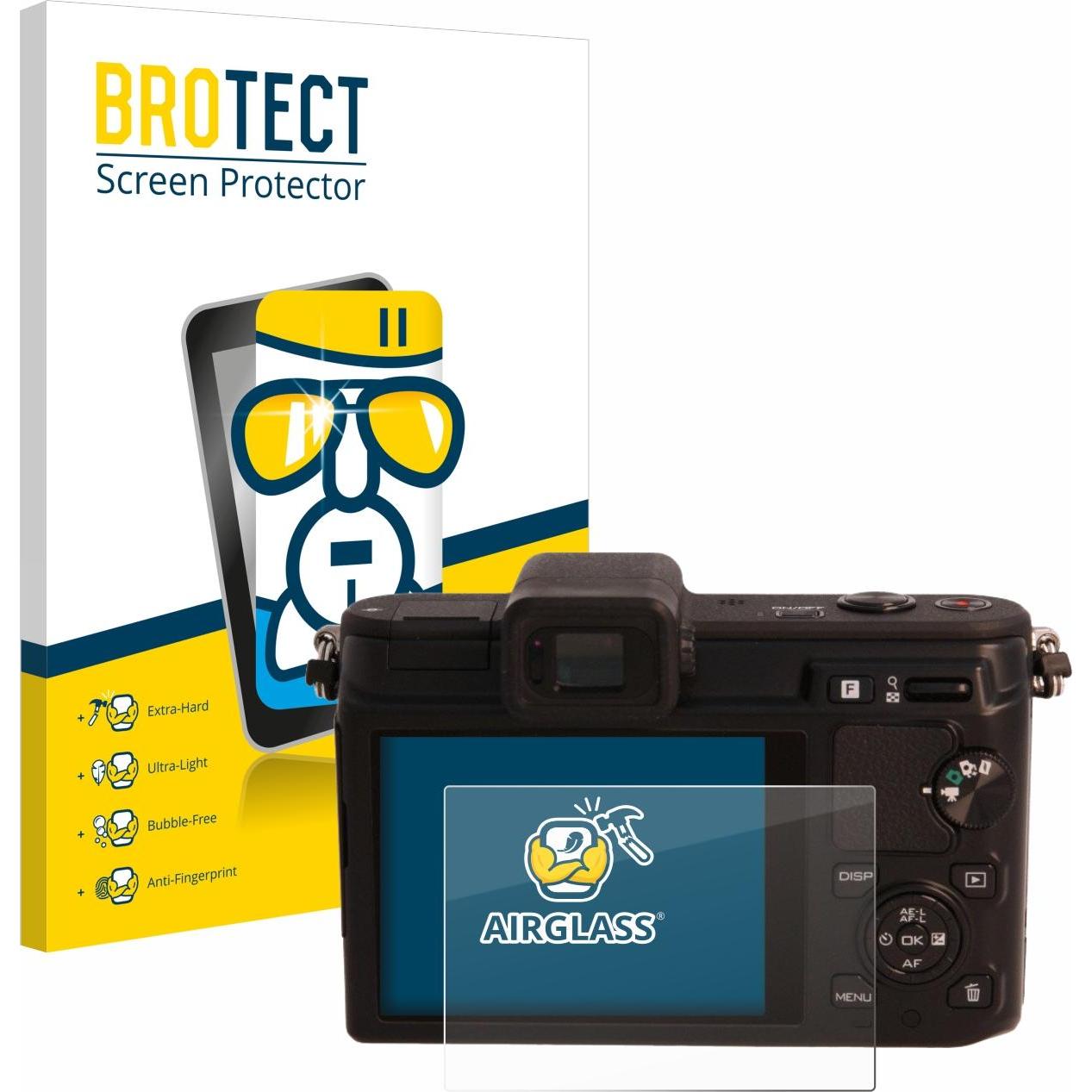 BROTECT AirGlass Panzerglasfolie (Displayschutz, 1 V1), Kameraschutz