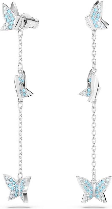 Image du produit Swarovski Lilia Drop Boucles d'oreilles Papillon bleu (Métal Swarovski)