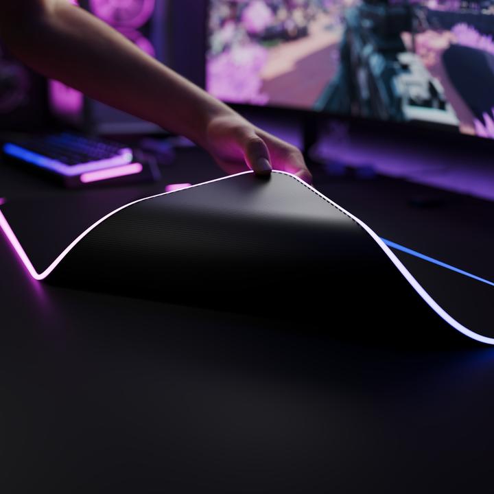 Produktbild Glorious Mouse Pad 2 GLED XXL Black (XXL)