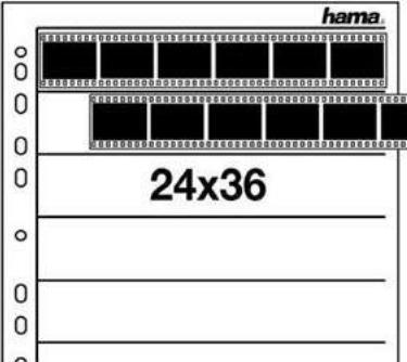 Produktbild Hama Negativhüllen 24x36 mm Pergamentpapier (22510000) (31 x 26 cm)