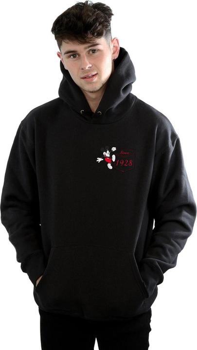Produktbild Disney Mickey Mouse Faux Pocket Since 1928 Kapuzenpullover (XL)