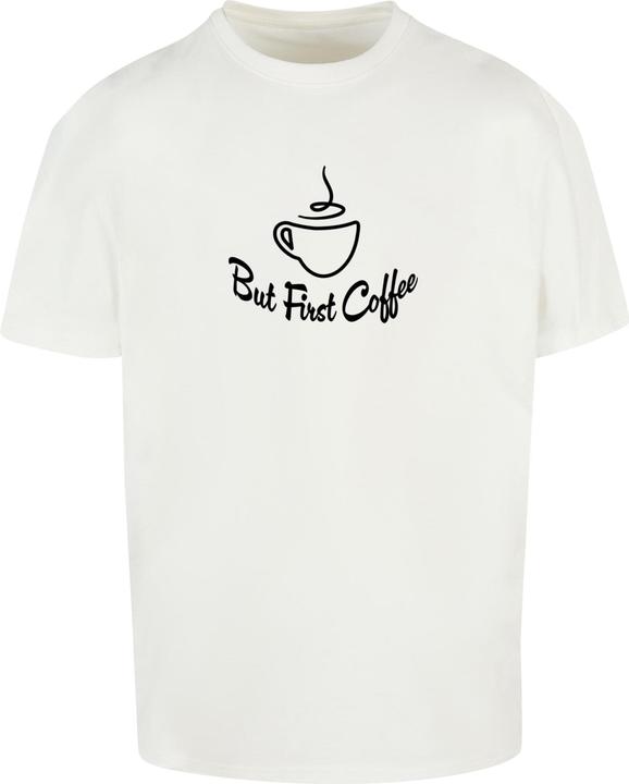 Image du produit Merchcode But First Coffee Heavy Oversized Tee - 117871 (4XL)