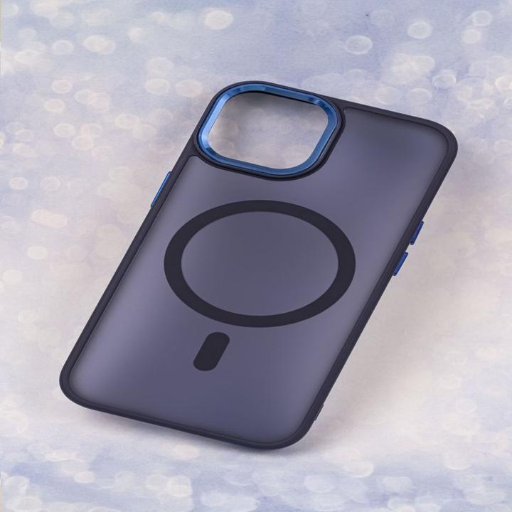 Produktbild OEM Frozen Mag Hülle für Samsung Galaxy S24 FE navy blau (Samsung Galaxy S24 FE)
