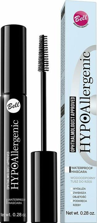 Image du produit Bell Cosmetics Mascara HypoAllergenic Waterproof mascara hypoallergénique 01 noir 8g (01 Black)