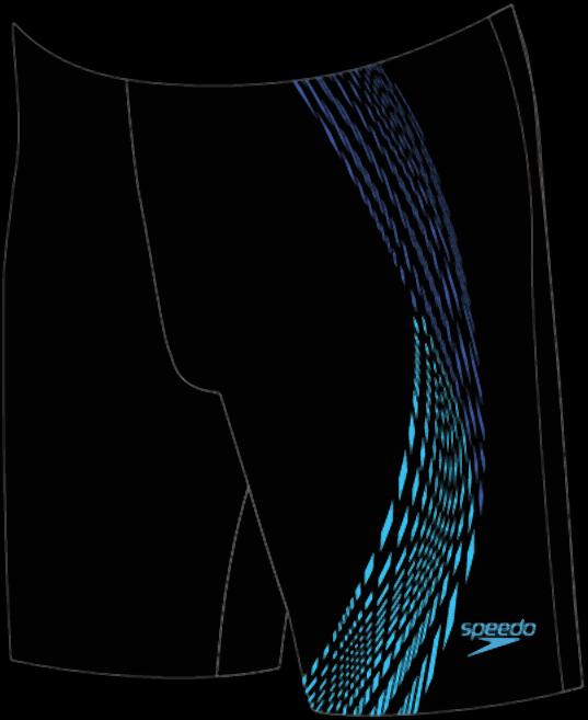 Produktbild Speedo Duo Logo Print Mid Jammer (6)