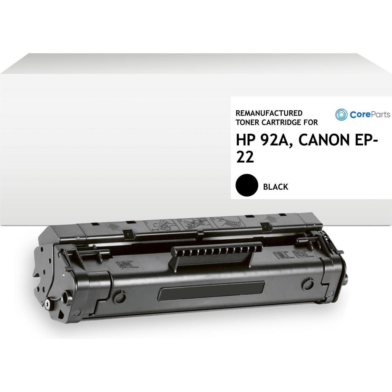 CoreParts, Toner, Lasertoner for Canon Black