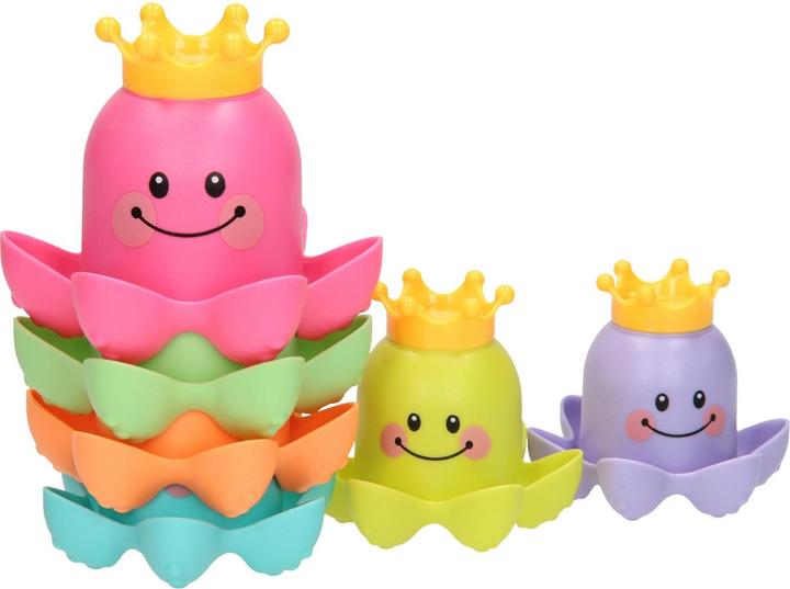 Actual product image Octopus bath stacking cup