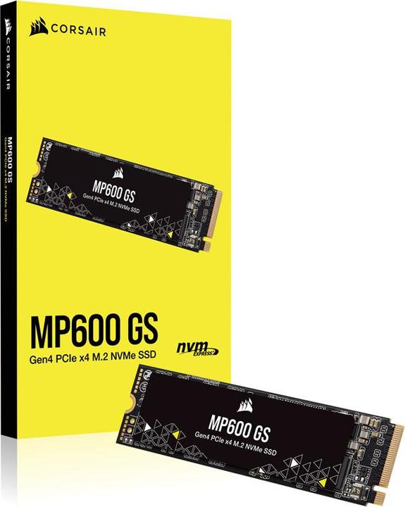 Productafbeelding Corsair SSD Force MP600GS M.2 1TB PCIe NVME 2280 (1000 GB, M.2 2280)