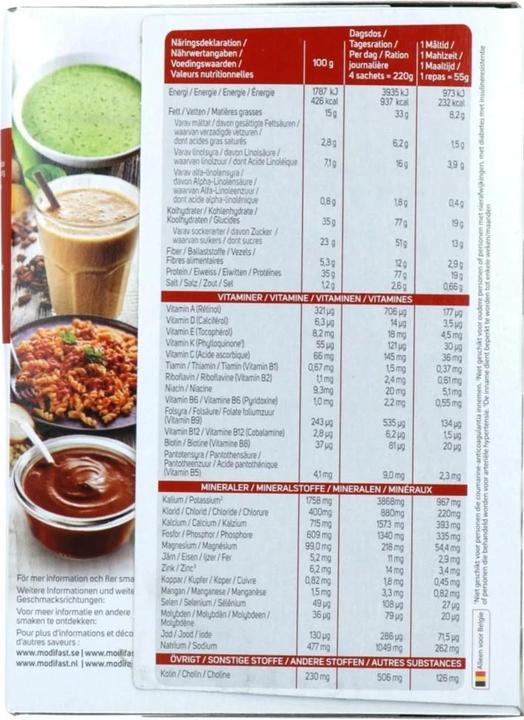 Actual product image Modifast Drink Vanille