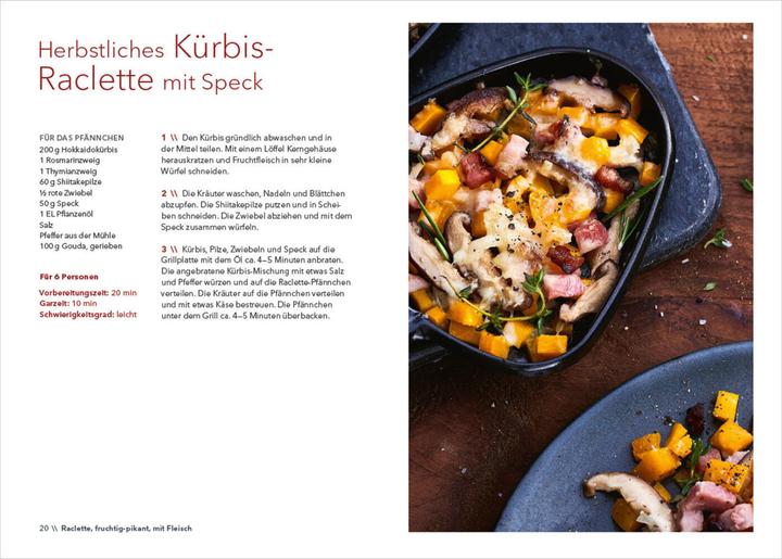 Image du produit Die besten Rezepte Raclette. Mit Grill & heissem Stein (Allemand, Carina Mira, 2022)