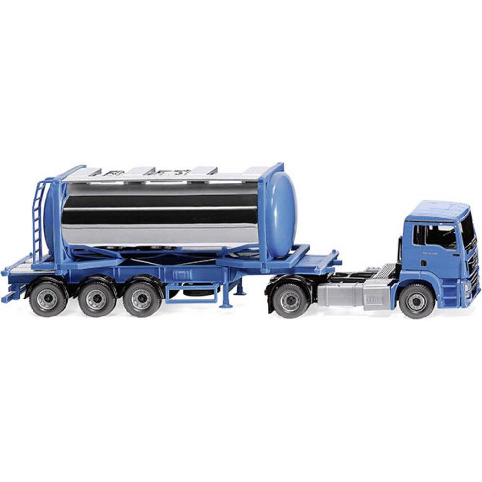 Wiking H0 MAN TGS Tankcontainersattelzug Swap