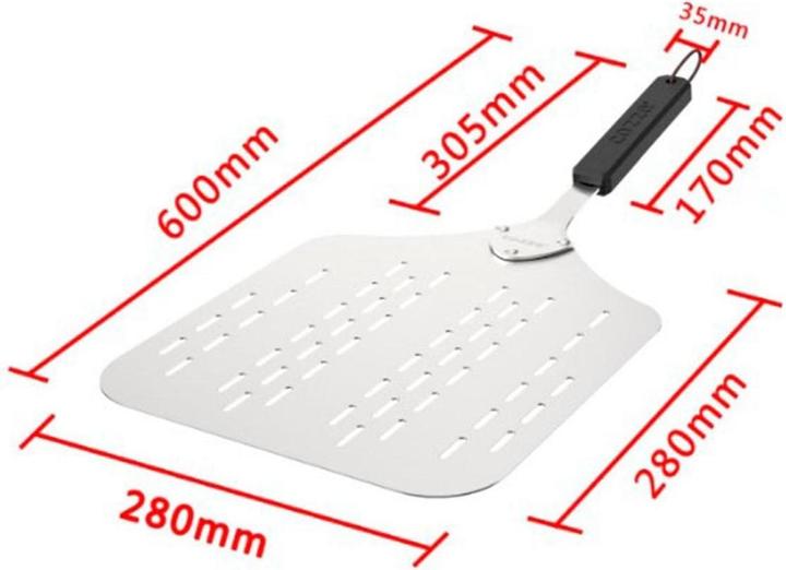 Actual product image Cozze Pizza peel stainless steel 28x28 cm