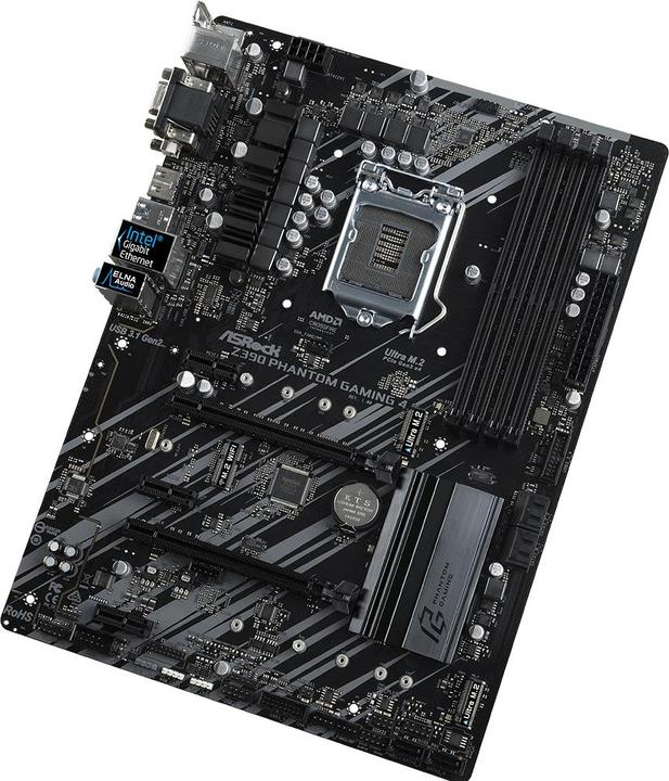 Immagine prodotto AsRock Z390 Phantom Gaming 4 (LGA 1151, Intel Z390, ATX)