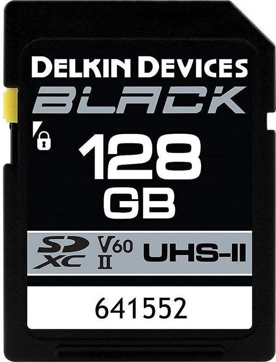 Produktbild Delkin BLACK UHS-II SDXC 512GB R:300MB/s W:250MB/s (512 GB, SDXC, U3, UHS-II)