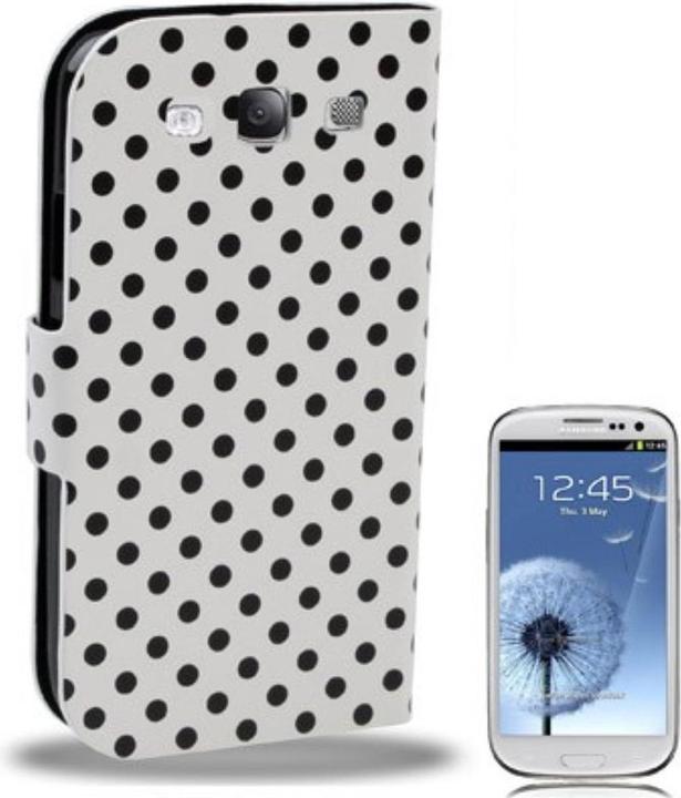 Produktbild König Design Schutzhülle Tasche Flip slim für Handy Samsung Galaxy S3 i9300 / i9305 / S3 NEO i9301 Weiss (Samsung Galaxy S3, Samsung Galaxy S3 Neo)