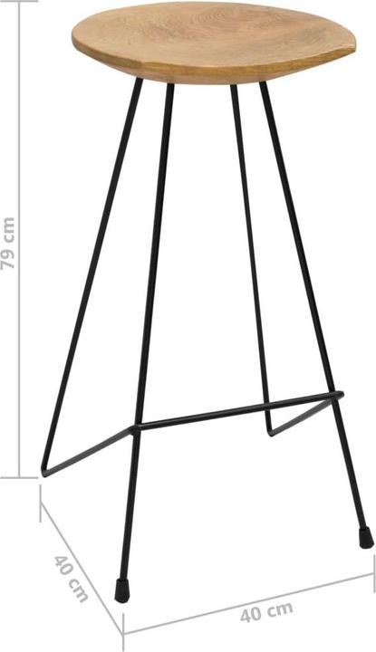Produktbild vidaXL Bar-Set (120 x 60 x 105 cm)