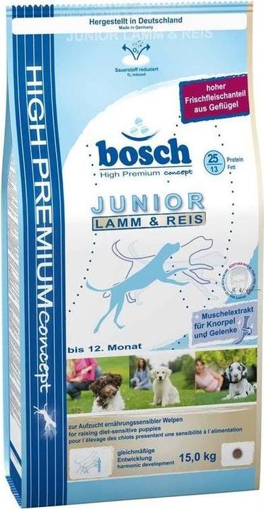 Produktbild Bosch Petfood Junior Lamm & Reis (Junior, 1 Stk., 3000 g)