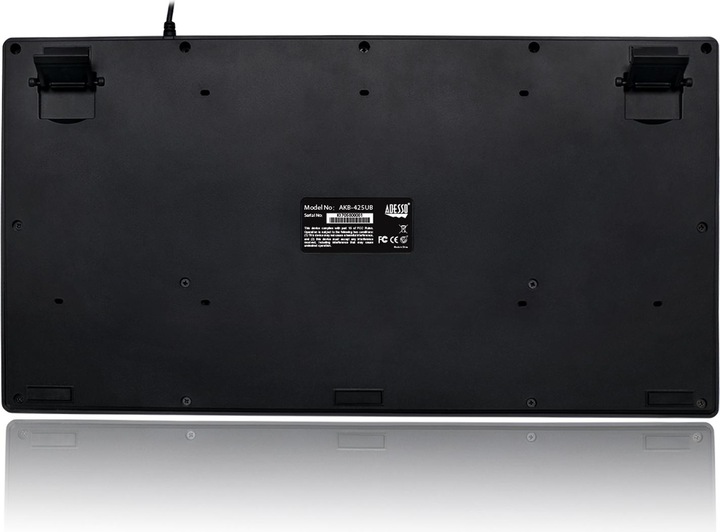 Produktbild Adesso EasyTouch™ 425UB – Touchpad Keyboard including Rackmount qwERTY layout (US, Kabelgebunden)