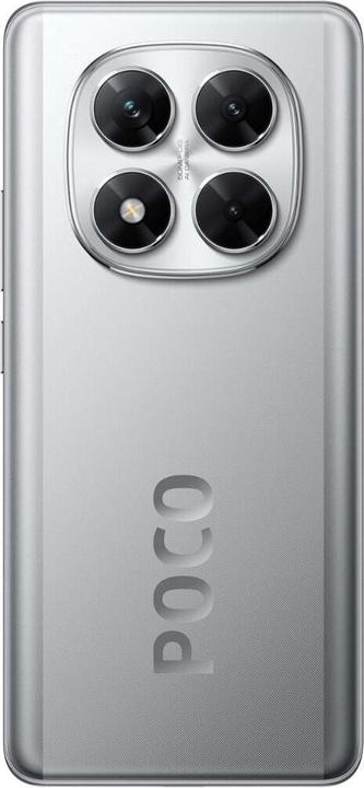 Actual product image Xiaomi Poco X7 (256 GB, Silver, 6.67", Dual SIM, 5G)
