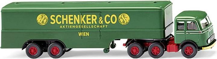 Wiking 051327 H0 Mercedes Benz LPS 333 "Schenker" vrachtwagencombinatie