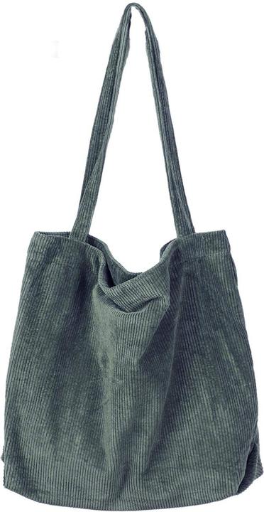 Produktbild Only-Bags.Store Umhängetasche Grosse Kapazität Cord Umhängetasche Retro Handtasche für den täglichen Gebrauch, Büro