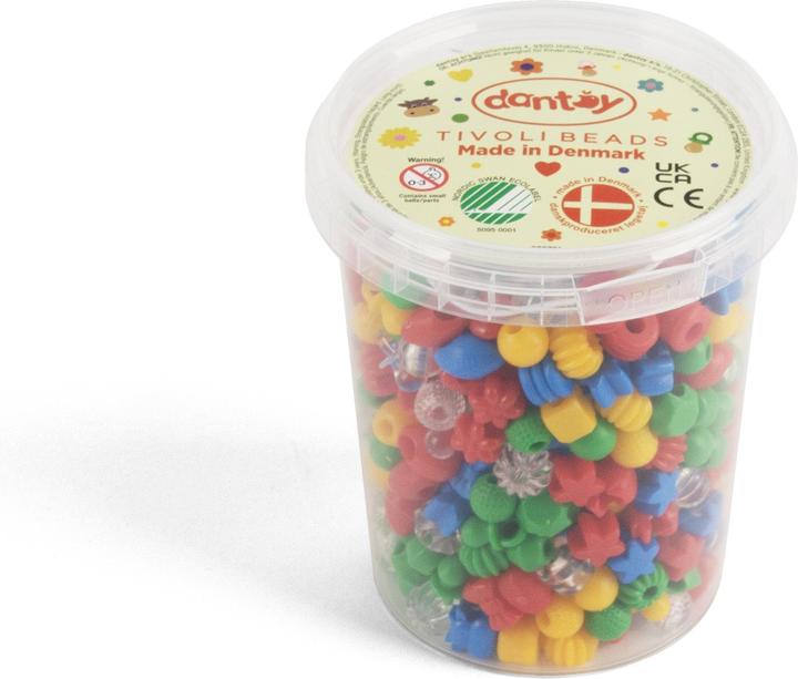 Produktbild dantoy Classic Tivoli Perlen Gross 520 Stück