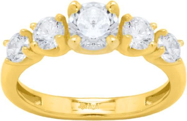Produktbild Candy Ring Zaraza, 925 Sterling Silber, vergoldet (54, 925 Silber)