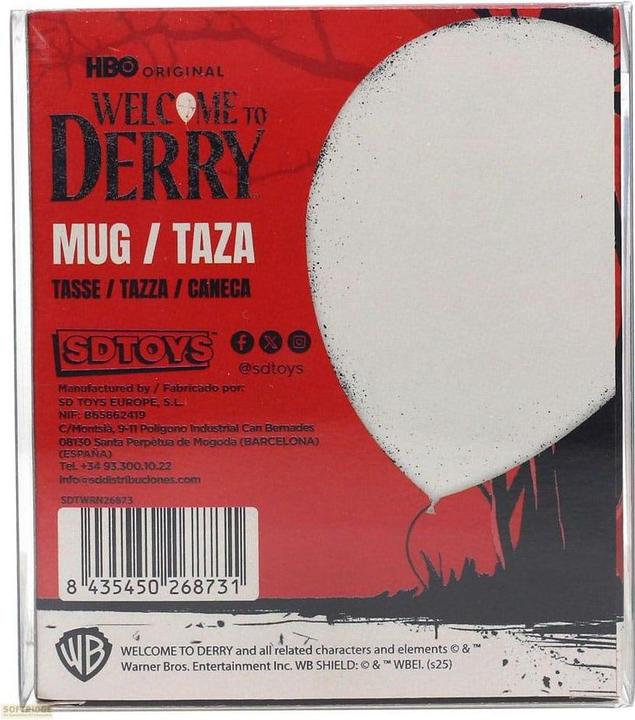 Actual product image SD Toys Stephen Kings Es: Welcome to Derry Tasse Zirkus (330 ml, 1x)