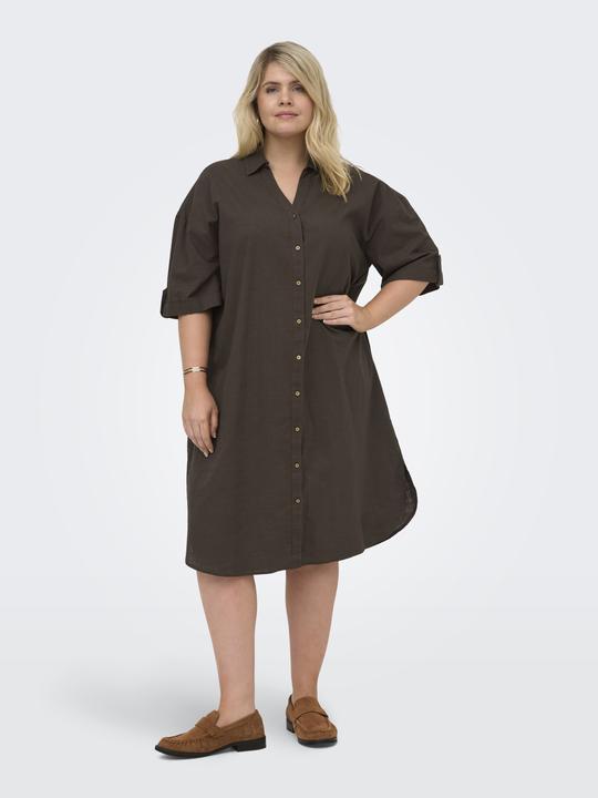 Actual product image Only CARCOCO Midikleid Hemdblusenkleid (42)