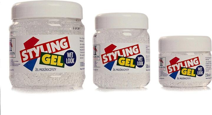 Immagine prodotto Tenex Hegron Styling Gel per capelli 500ml wetlook bianco (Gel per capelli, 500 ml)