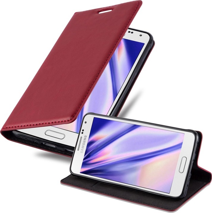 Actual product image Cadorabo Book Invisible Magnet Cover (Samsung Galaxy Alpha)