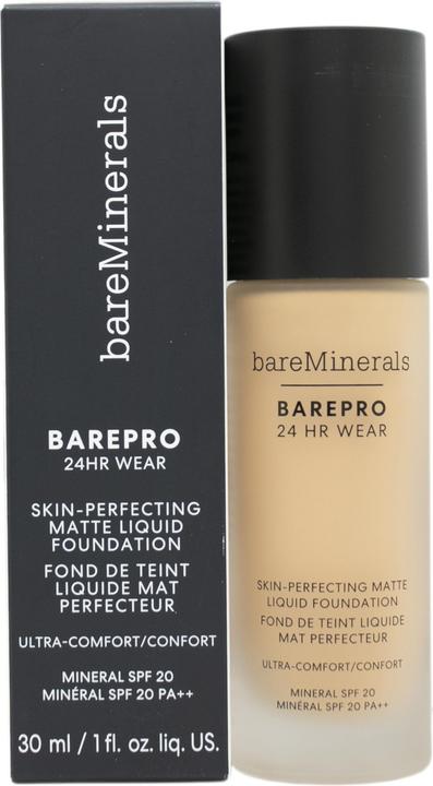 Actual product image Bare Minerals Bareminerals Bare Pro 24-Hour Matte Comfort Liquid Foundation - 30 Ml (300 Light Neutral)