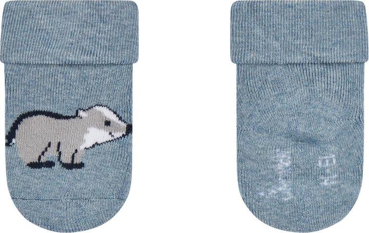 Actual product image Sterntaler Socken 3er Set Dachs Blau Gr. 17/18 (pack of 3, 17, 18)