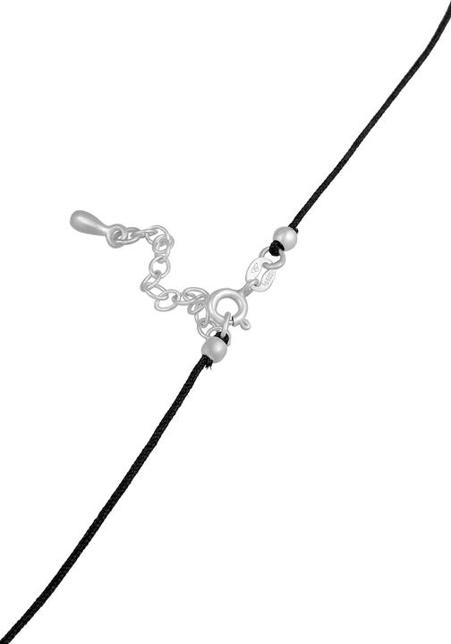 Immagine prodotto Elli Collana Choker Ciondolo a goccia di cristallo Argento 925 (Nylon, Zirconia, Argento 925)