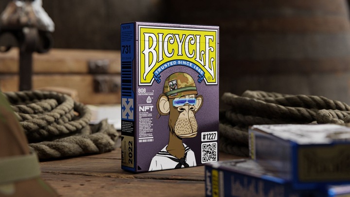 Actual product image AGM Bicycle® Bored Ape Special Edition (English)
