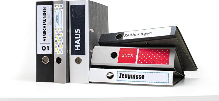 Actual product image HERMA Recycling folder labels A4