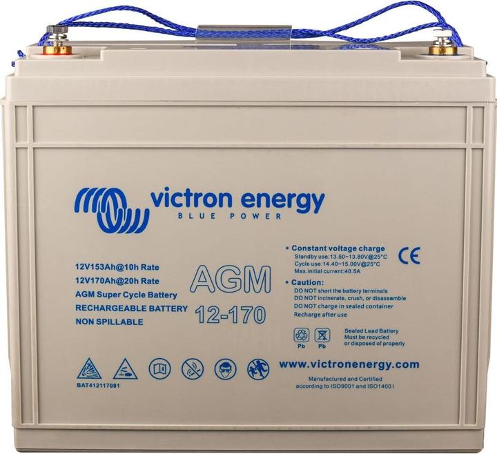 Victron Energy AGM Super Cycle battery M8 (12 V, 170 Ah)