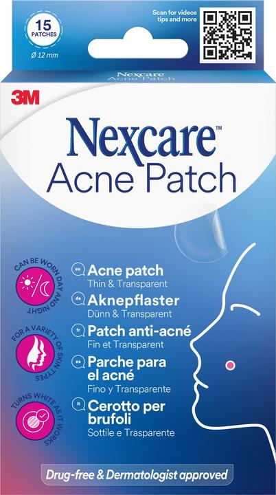 Actual product image - Nexcare acne plasters (15 x)