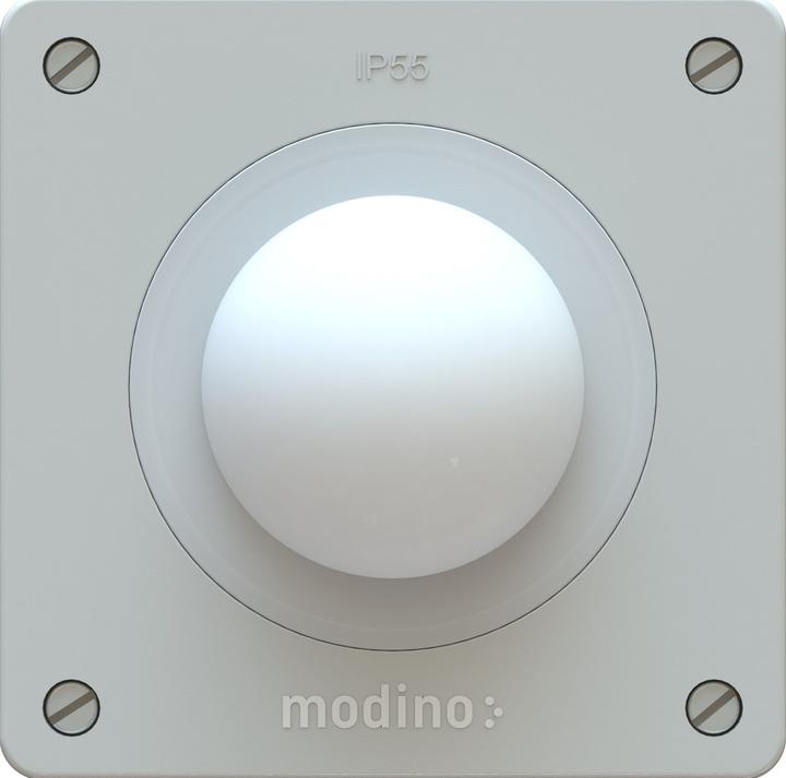 Actual product image Max Hauri Bewegungsmelder AP 180° lichtgrau (10 m)