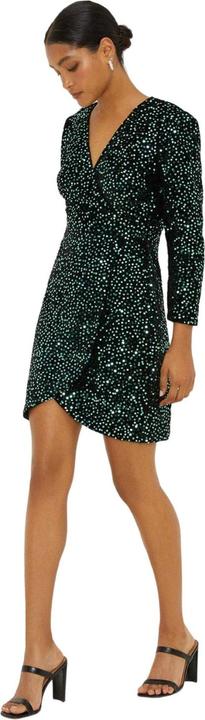 Immagine prodotto Dorothy Perkins Mini Abito Lustrino Avvolto Manica Lunga Donna (34)