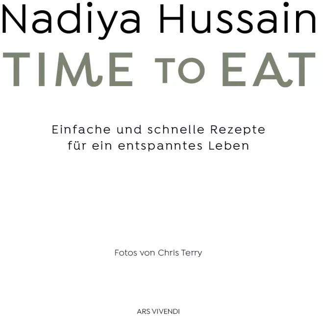 Immagine prodotto Time to eat (Tedesco, Nadiya Hussain, 2021)