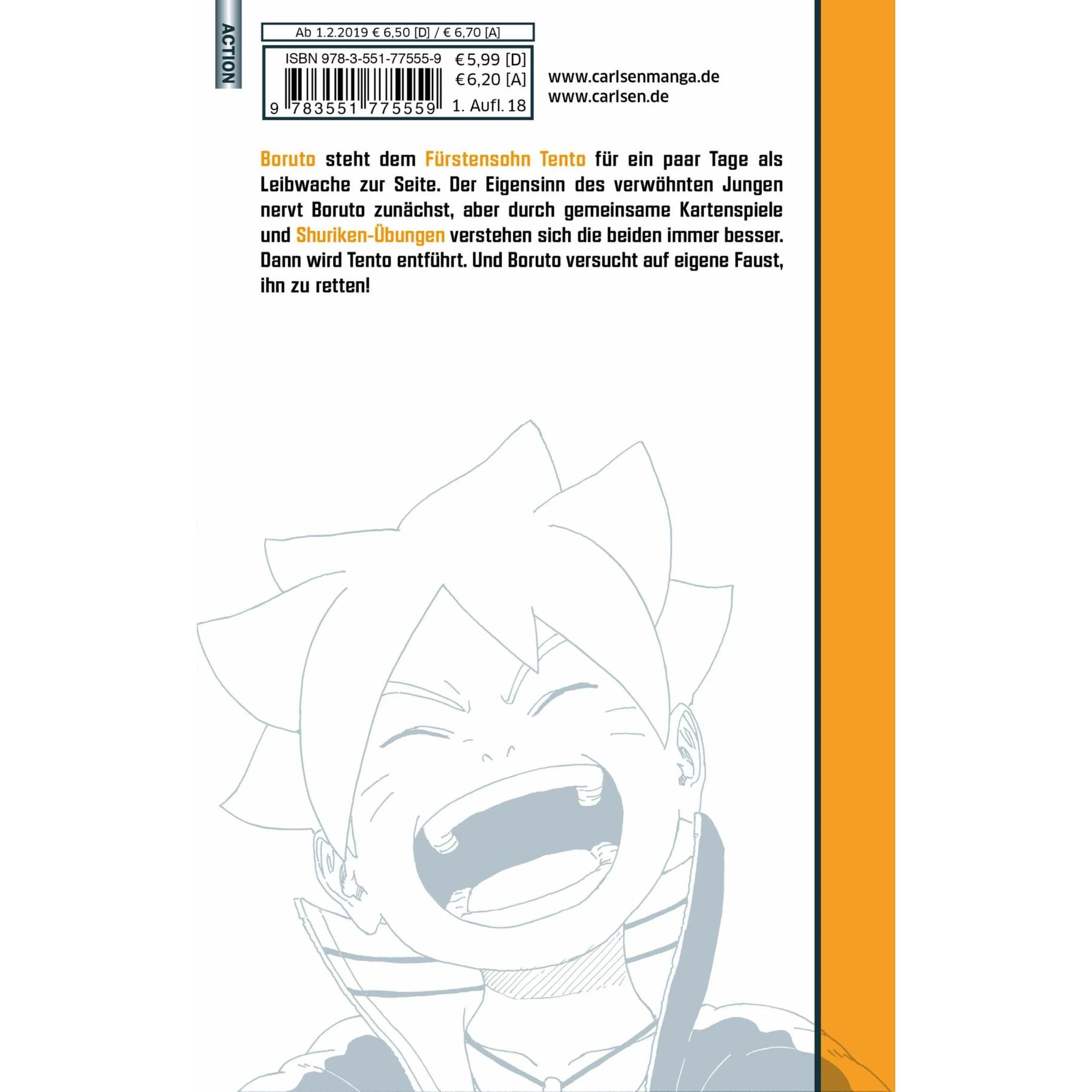 Thumbnail - Boruto - Naruto the next Generation 4, Belletristik von Masashi Kishimoto, Ukyo Kodachi, Mikio Ikemoto