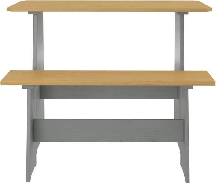 Produktbild vidaXL Esstisch mit Bank (100 x 60 x 73 cm)