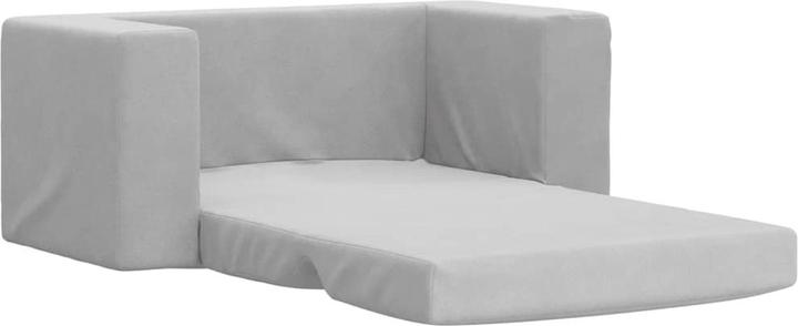 vidaXL Children's sofa anthracite soft plush (Children sofa)