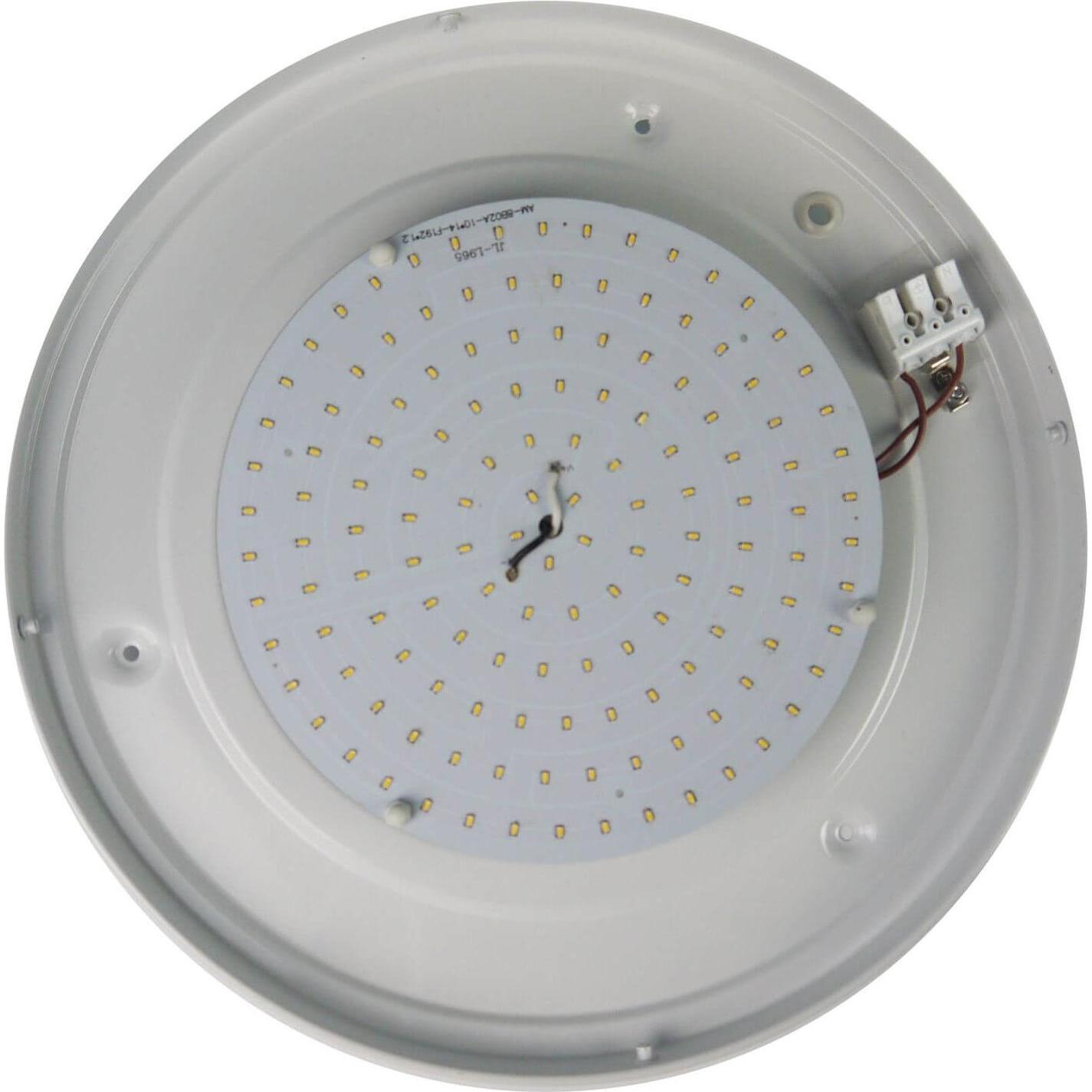 Thumbnail - Niermann Stand By, Wandleuchte + Deckenleuchte, Niermann LED 10W Nurglasleuchte Alabaster, 25cm, warmweiss, Made in EU