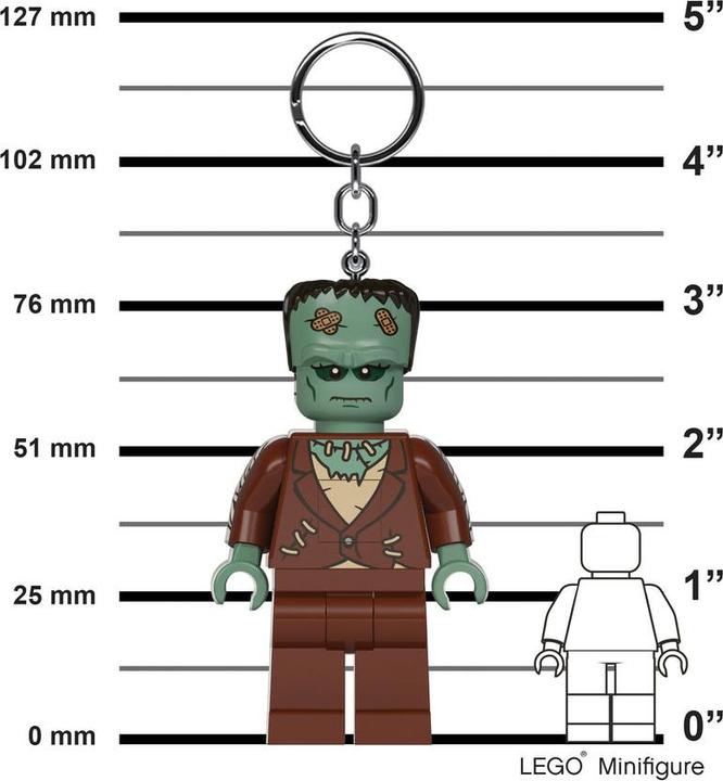 Actual product image Euromic LEGO - Keychain w/LED - Monster (521080)