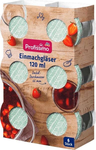 Produktbild dm Profissimo Einmachgläser (6 Stk., 0.12 l)